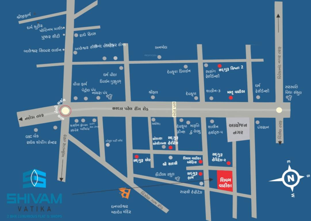  vatika Location Plan