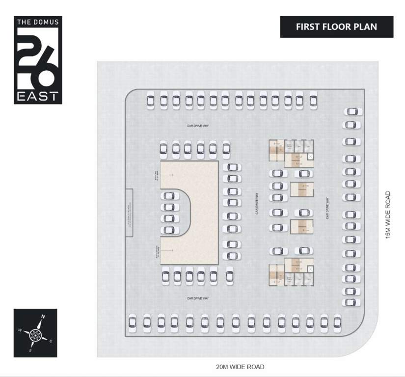  the domus 26 east Wing A Cluster Plan