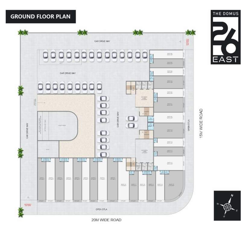  the domus 26 east Wing A Cluster Plan