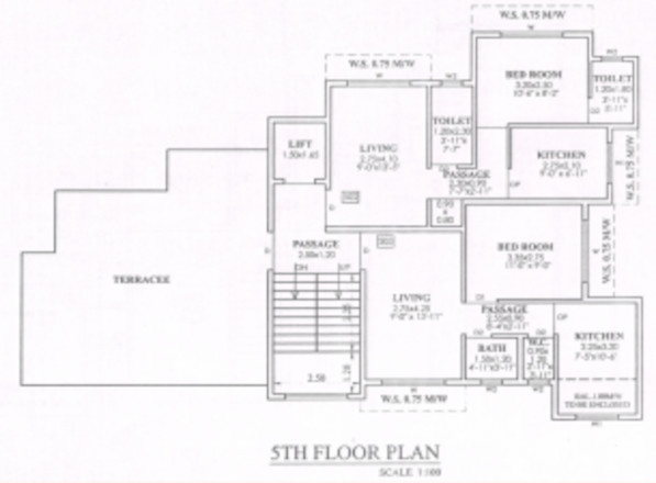 sitabai-apartment Sitabai Apartment Cluster Plan
