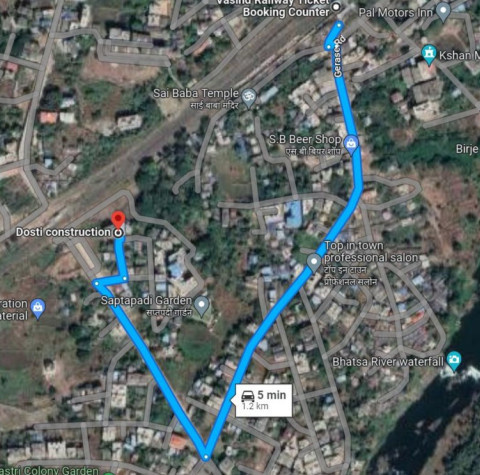  sitabai-apartment Location Plan