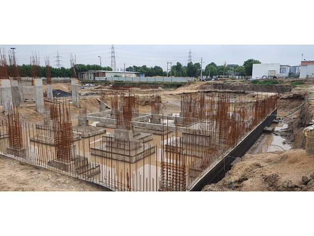  sarva residency Block B Construction Status Aug 22