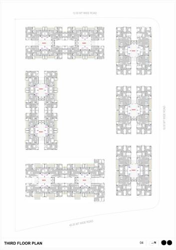 Block A,B,C,D,E,F,G,H & I Cluster Plan for 3rd Floor the-portrait Block A,B,C,D,E,F,G,H & I Cluster Plan for 3rd Floor