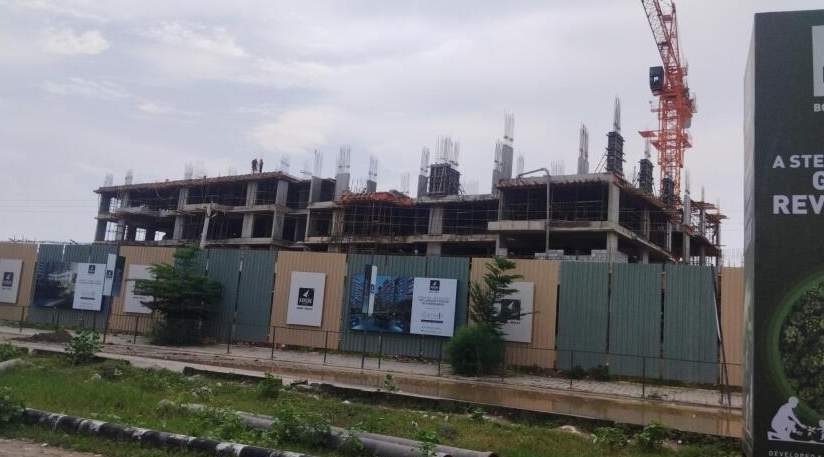  the portrait Block A Construction Status Oct 24