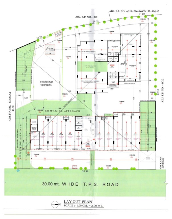  aaryan elan Layout Plan