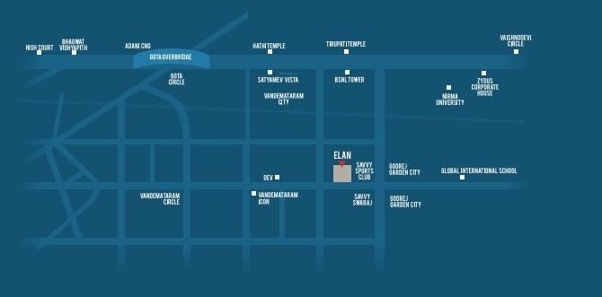  aaryan elan Location Plan
