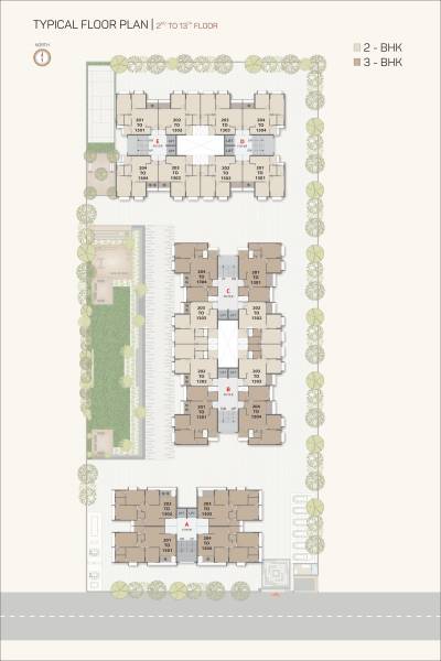  pravesh Block A Cluster Plan