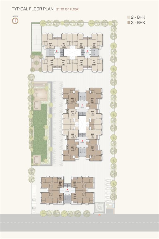 pravesh Block A Cluster Plan