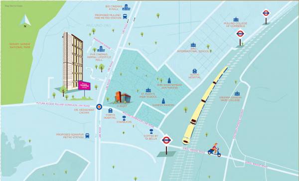  revanta-tower-5 Location Plan