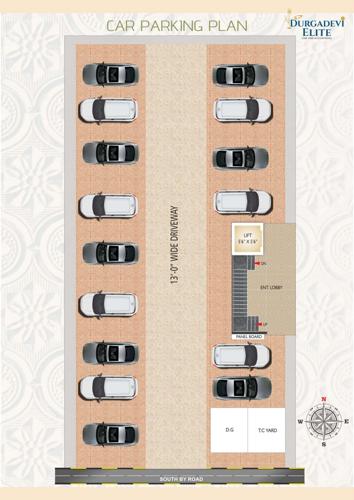  durgadevi-elite Durgadevi Elite Cluster Plan for ground Floor