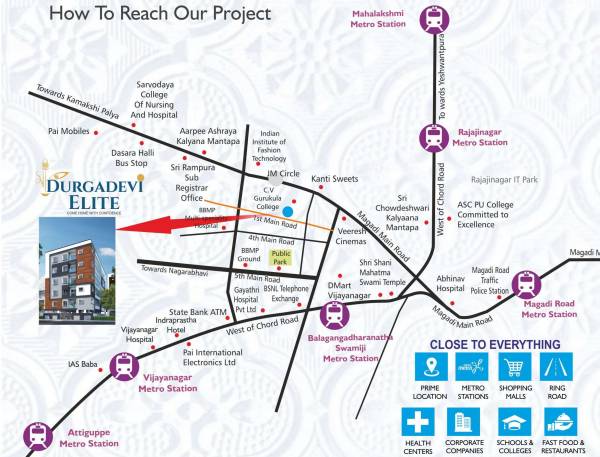  durgadevi-elite Location Plan