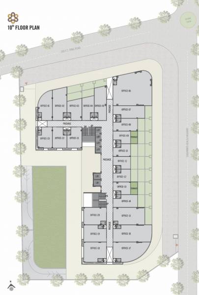  sharan-circle-hub A Cluster Plan For 10th Floor