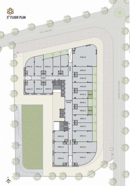  sharan-circle-hub A Cluster Plan For 5th Floor
