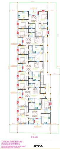 Kausaliya Enclave Cluster Plan From 1st To 5th Floor kausaliya-enclave Kausaliya Enclave Cluster Plan From 1st To 5th Floor