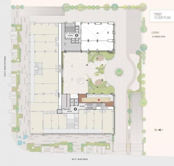  evoq A+B Cluster Plan For 1st Floor