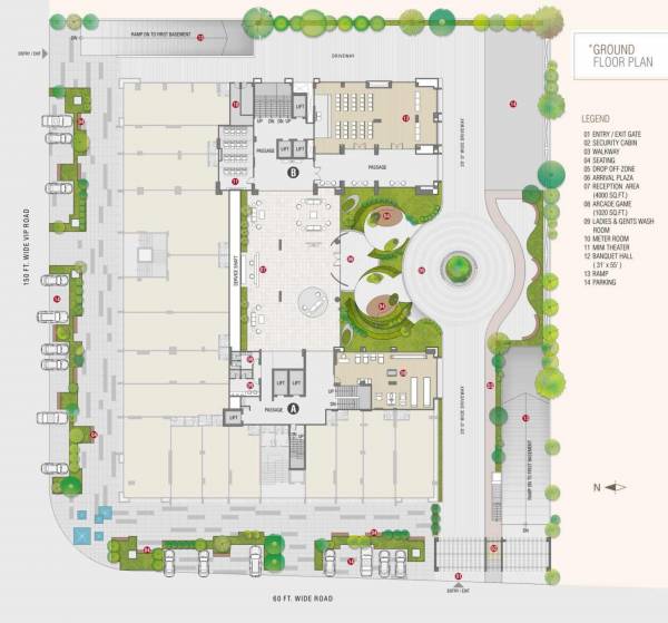  evoq A+B Cluster Plan For Ground Floor