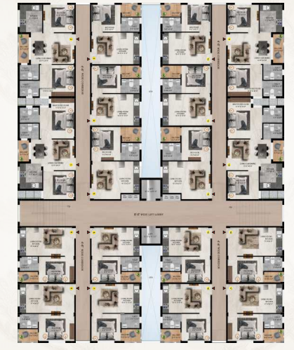  gurudev Block A Cluster Plan