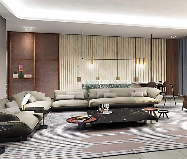 bengal lamps Living Area