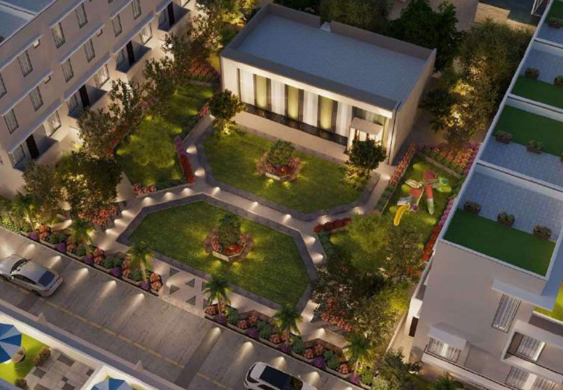  bungalows Landscape Garden and Tree Planting