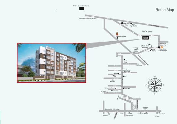  surya-enclave Location Plan