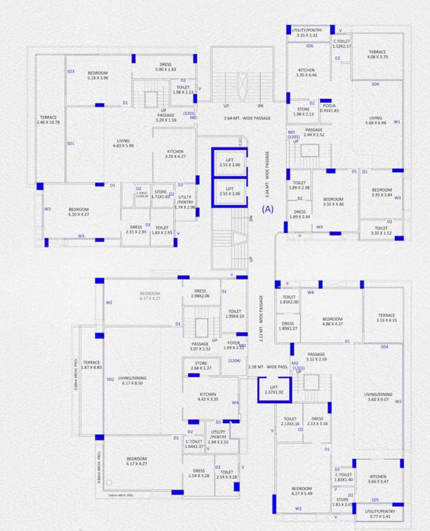  greenopolis Block A Cluster Plan for 12th Floor