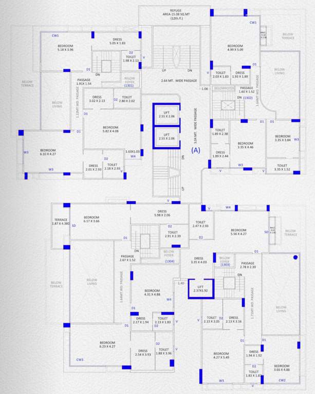  greenopolis Block A Cluster Plan for 13th Floor