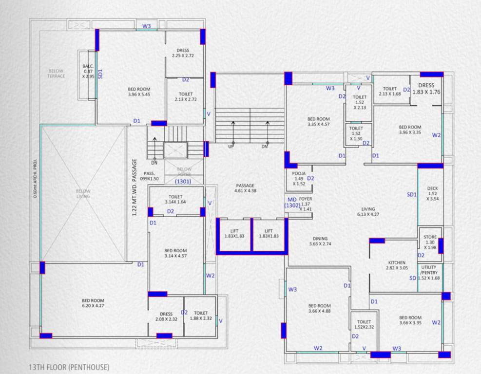  greenopolis Block E Cluster Plan for 13th Floor