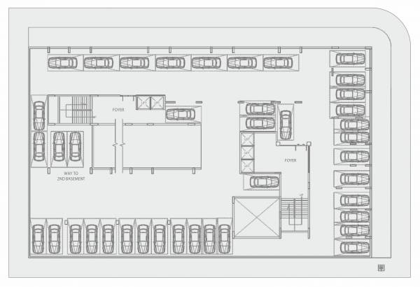  sagar-dynamic Block A And B Cluster Plan For Basement 2