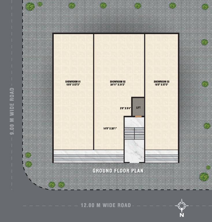  arcade Arcade Cluster Plan for ground Floor