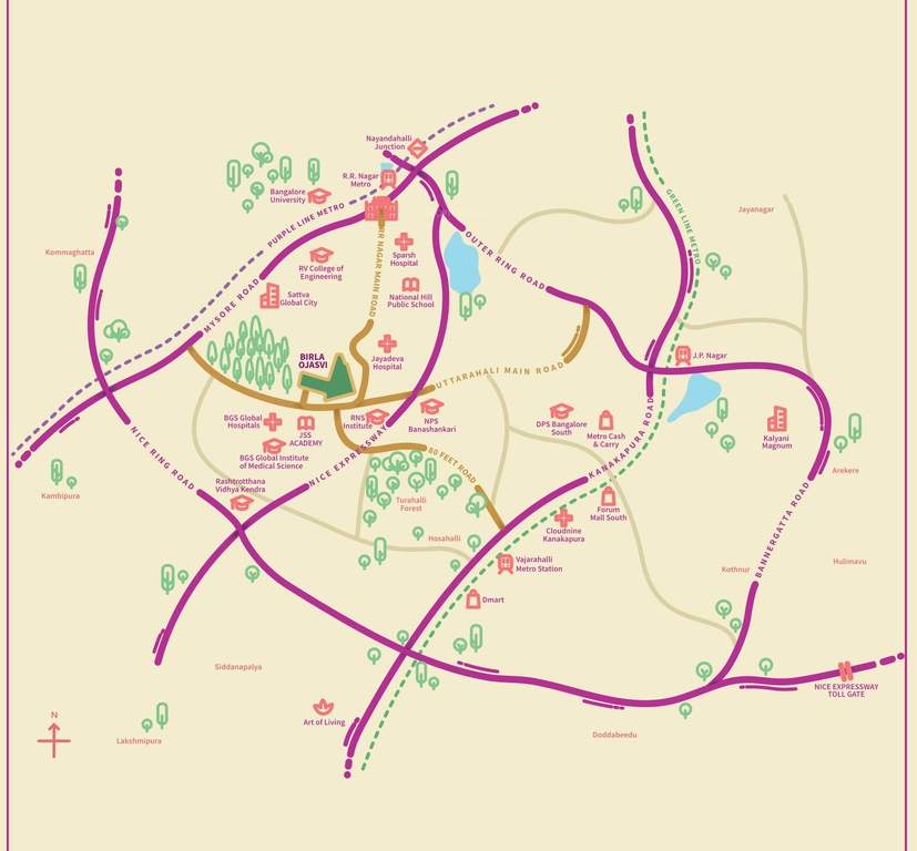  ojasvi Location Plan
