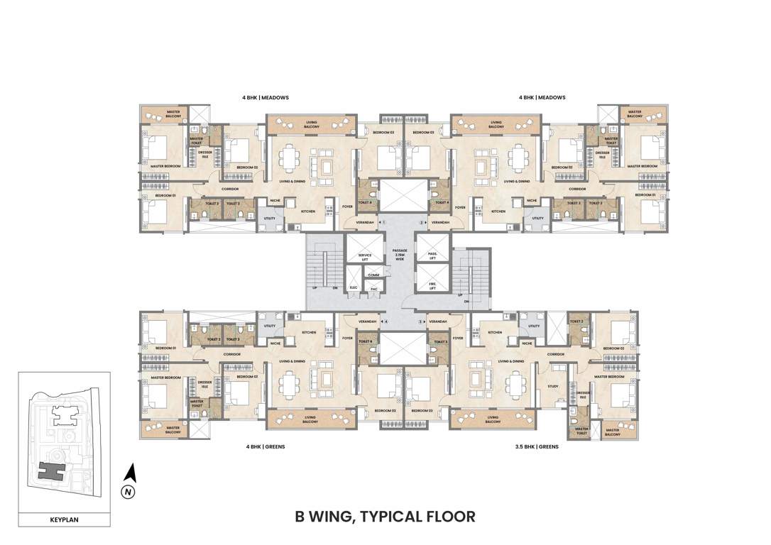  lifespaces zen Mahindra Lifespaces Zen Cluster Plan
