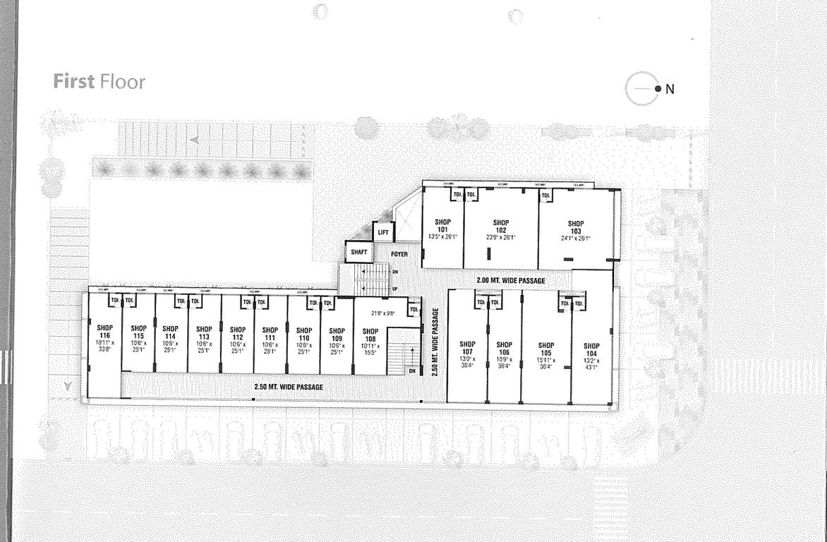  syphon gardenia Shop Cluster Plan For 1st Floor