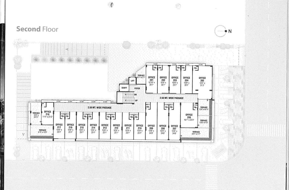  syphon gardenia Shop Cluster Plan For 2nd Floor