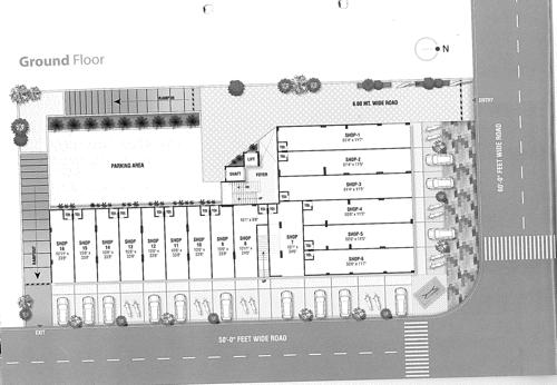  syphon-gardenia Shop Cluster Plan For Ground Floor
