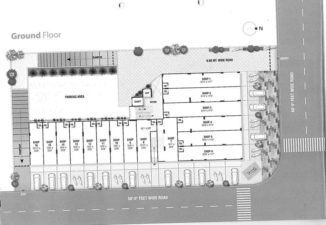  syphon gardenia Shop Cluster Plan For Ground Floor
