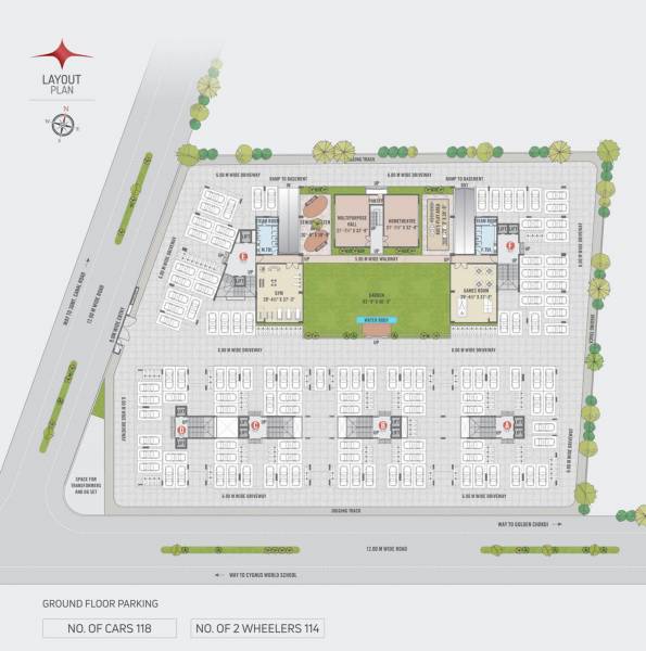  the-sparkle The Sparkle Cluster Plan for ground Floor