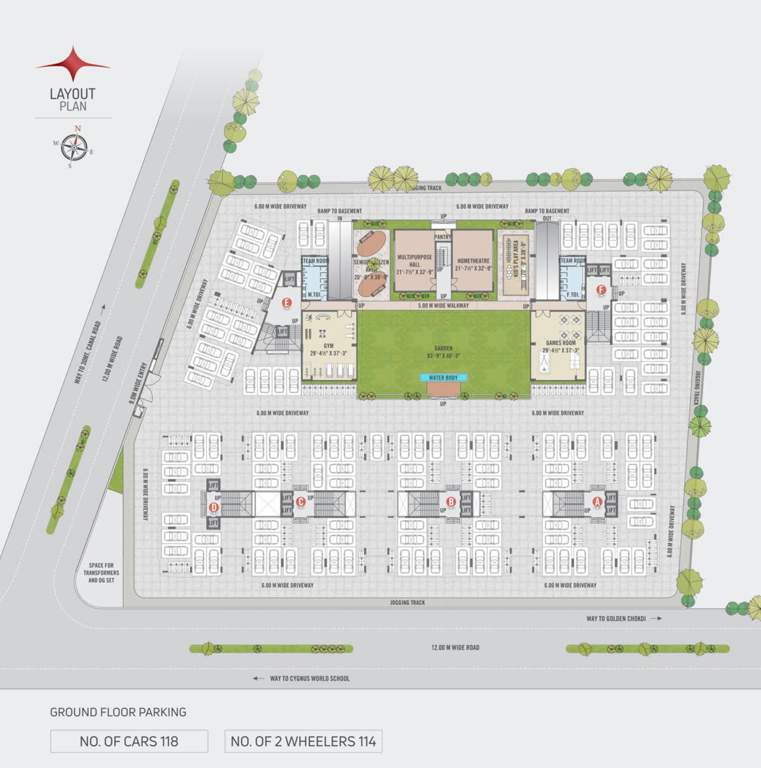  the sparkle The Sparkle Cluster Plan for ground Floor