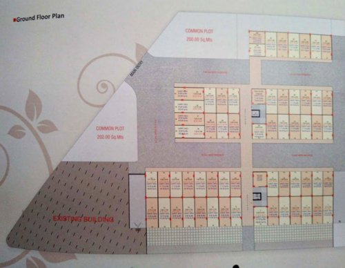  empire Tirupati Empire Cluster Plan For Ground Floor