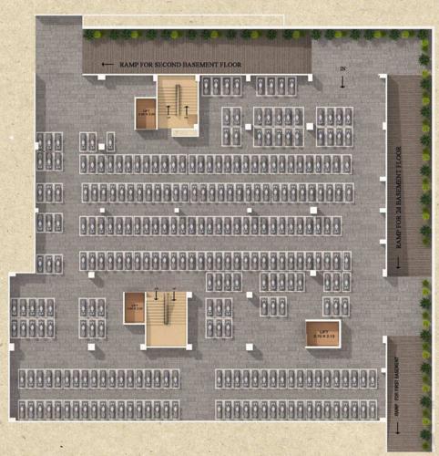  silicon-business-centre Silicon Business Centre Cluster Plan for Basement 2 Floor