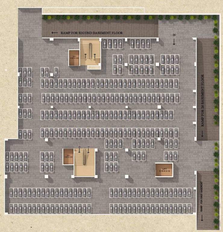  silicon business centre Silicon Business Centre Cluster Plan for Basement 2 Floor