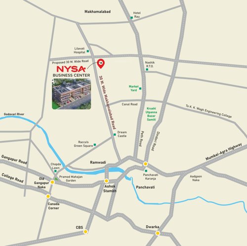  nysa-business-center Location Plan