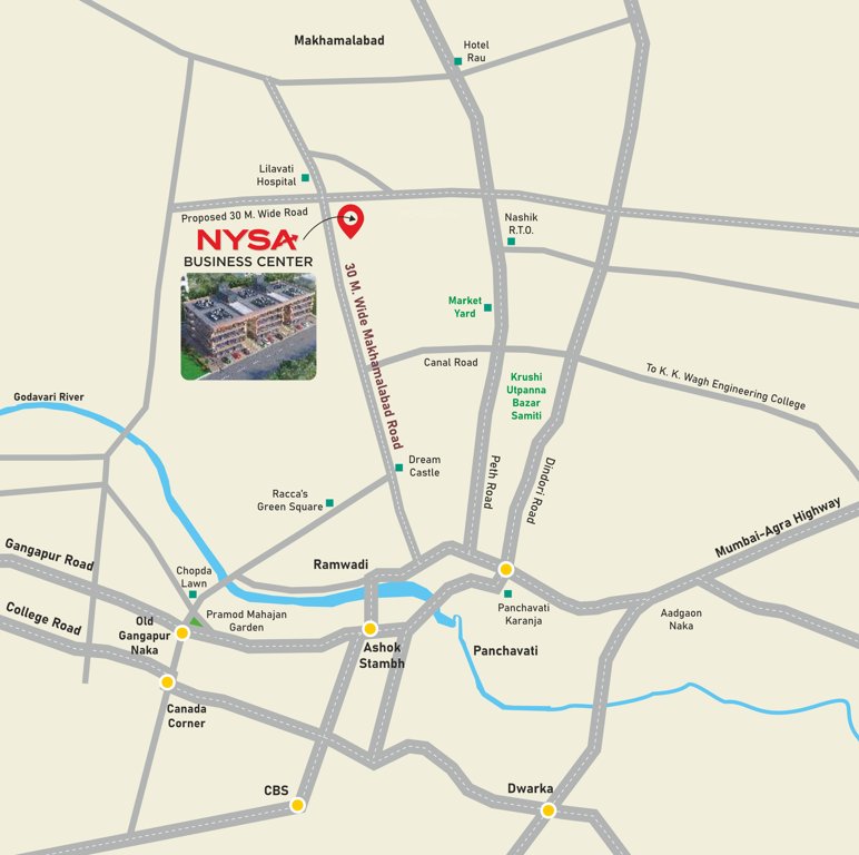  nysa business center Location Plan