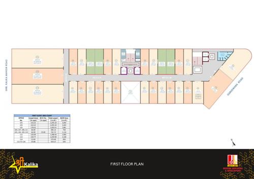  shree-kalika-plaza Shree Kalika Plaza Cluster Plan for 1st Floor