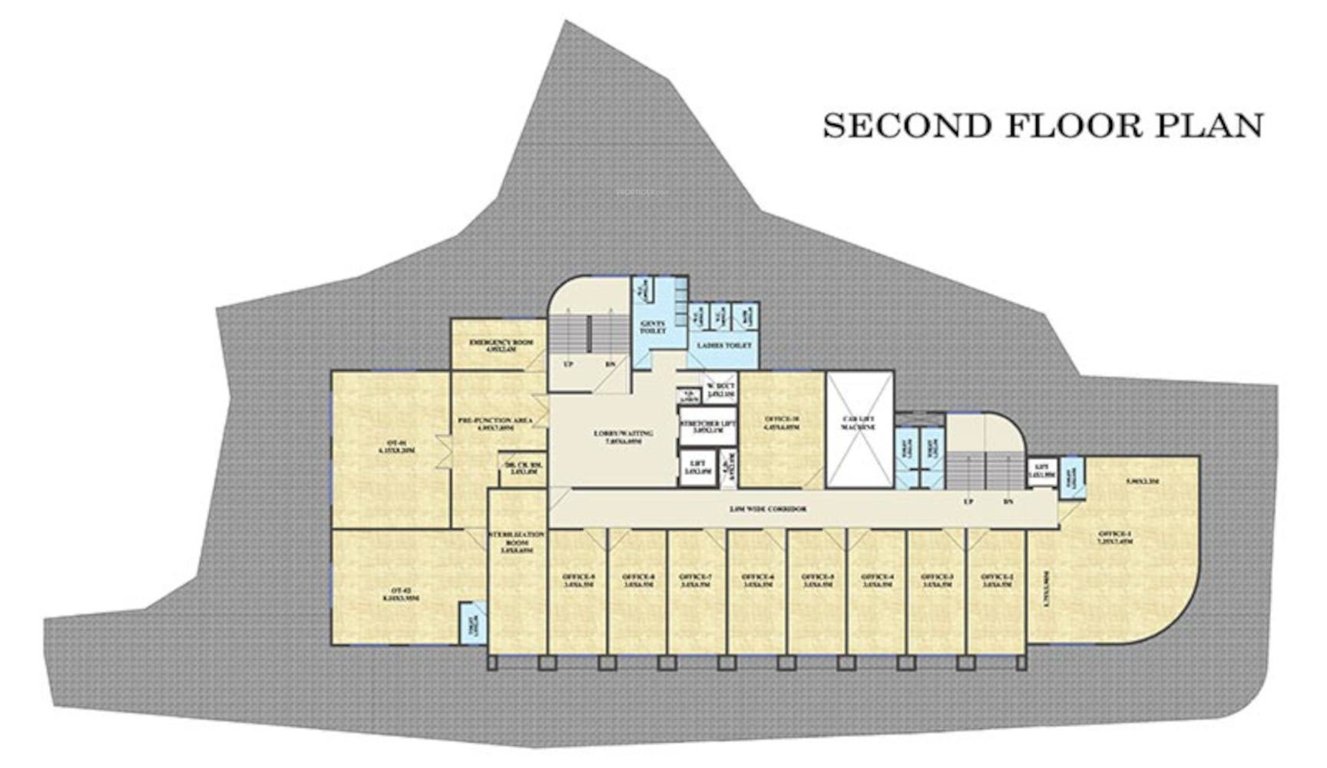  city centre City Centre Cluster Plan for 2nd Floor
