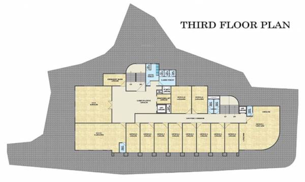  city-centre City Centre Cluster Plan for 3rd Floor