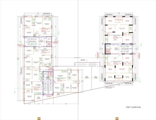 Block A, Block B, Block I Cluster Plan for 1st Floor palace Block A, Block B, Block I Cluster Plan for 1st Floor