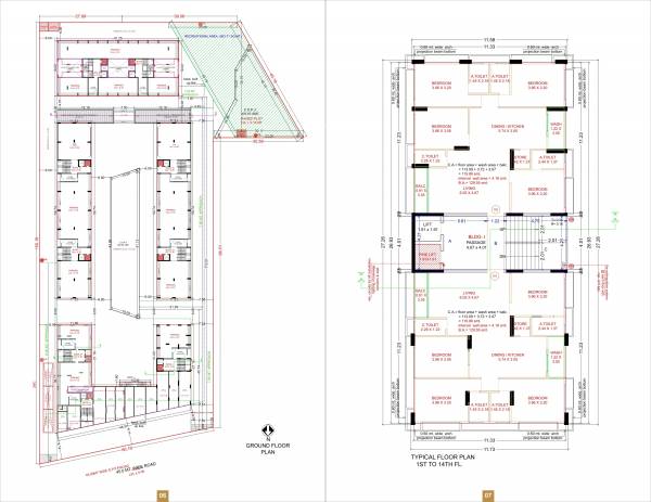 Block I Cluster Plan from ground to 14th Floor palace Block I Cluster Plan from ground to 14th Floor