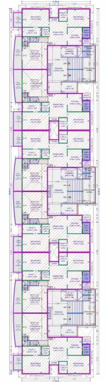 creston Block E,F,G Cluster Plan For 12th Floor