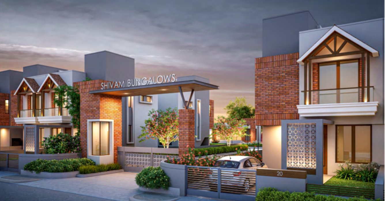 shivam bungalows Elevation