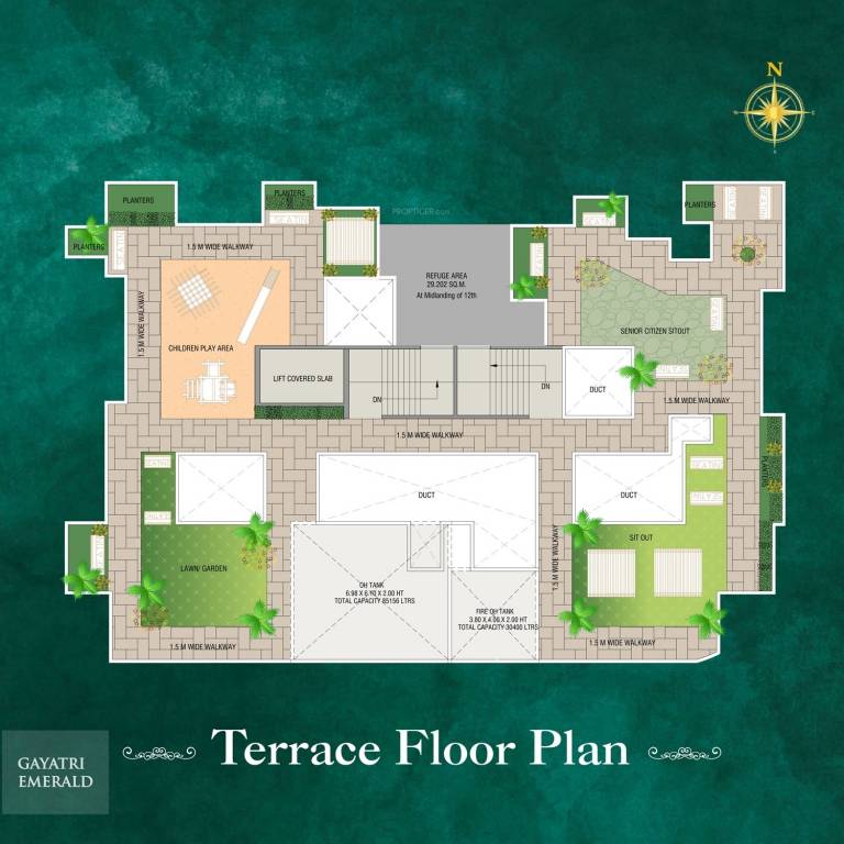  gayatri emerald Gayatri Emerald Cluster Plan